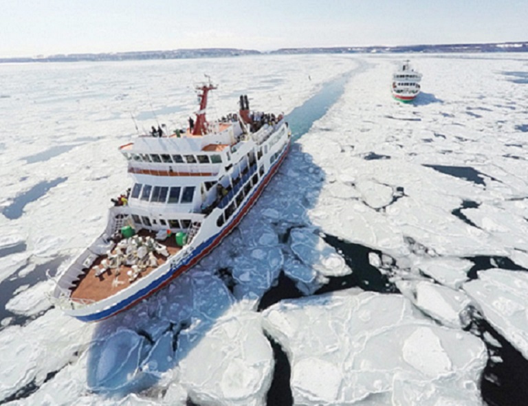 【北海道冬秘境】破冰船．摩周湖．企鵝漫步．冰雪酒吧．冰釣樂x戲雪趣．三溫泉5天