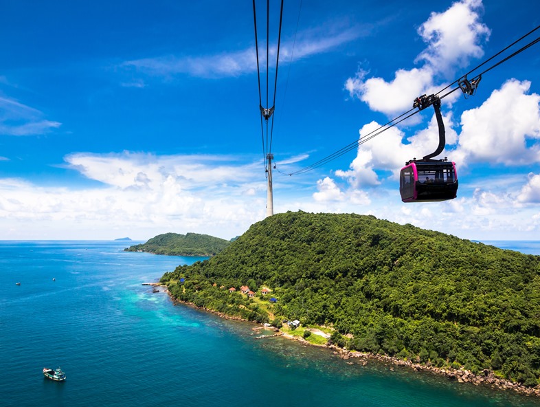 【享樂富國島5天】香島跨海纜車．南島出海巡遊．珍珠野生動物園．竹筒船｜送網卡