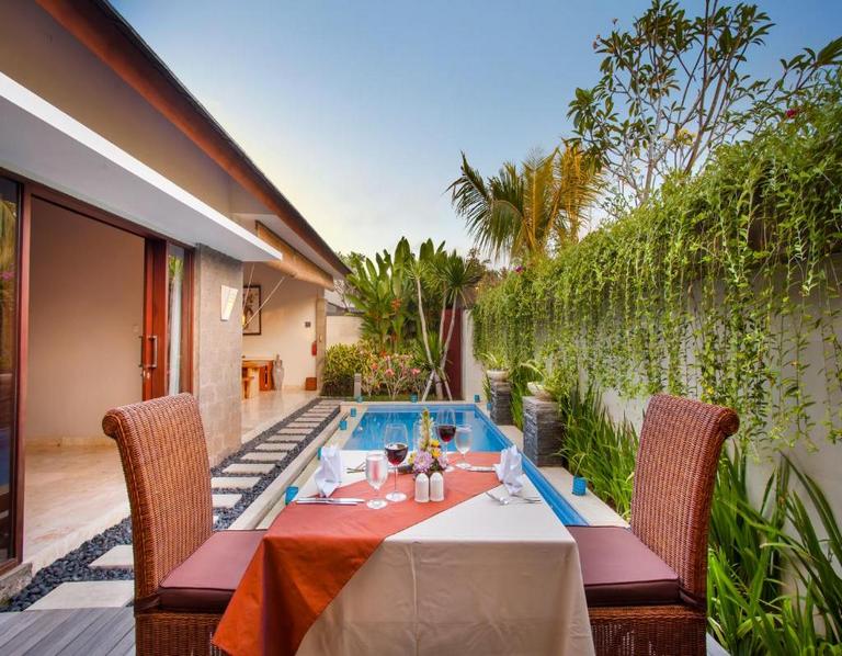 【甜滋滋蜜月峇里】豪華度假村、獨棟VILLA浪漫晚餐、雙SPA五日