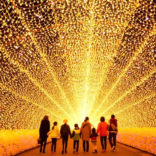 日本最大燈海．名花彩燈祭