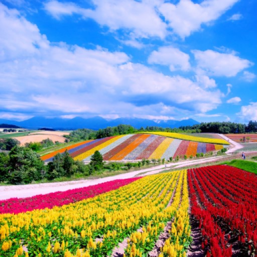 夏季首選．北海道星花開