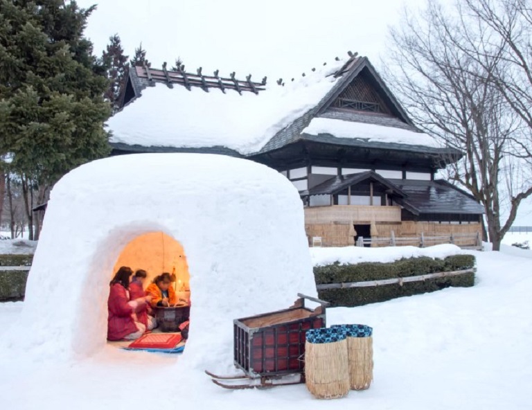 【東北星特惠】奧入瀨溪．橫手雪屋體驗．秋田內陸鐵道．小京都角館．中尊寺 4天