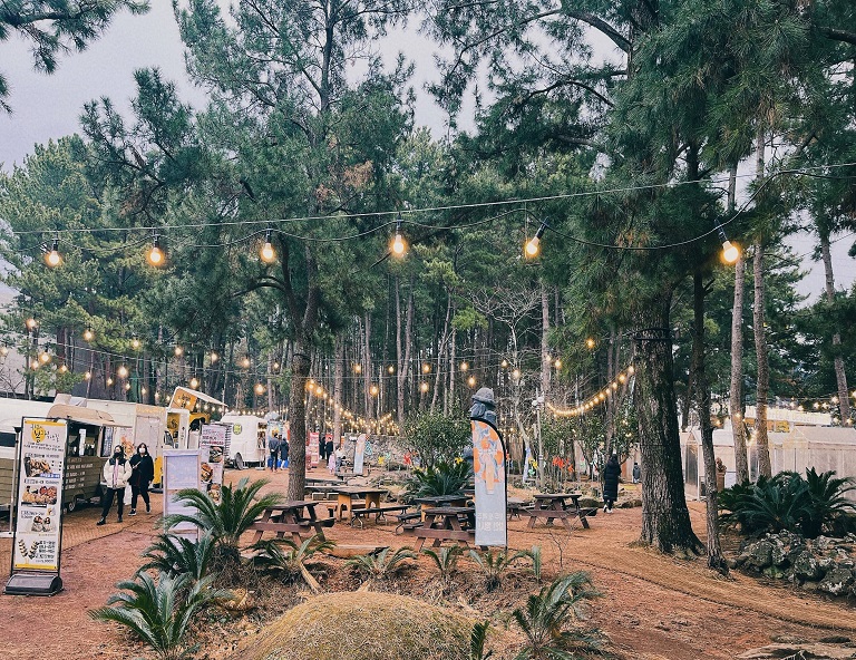 【浪漫濟州】倫敦貝果．牧官衙．東門市場．漢挐樹木園夜市．美拍之旅5天