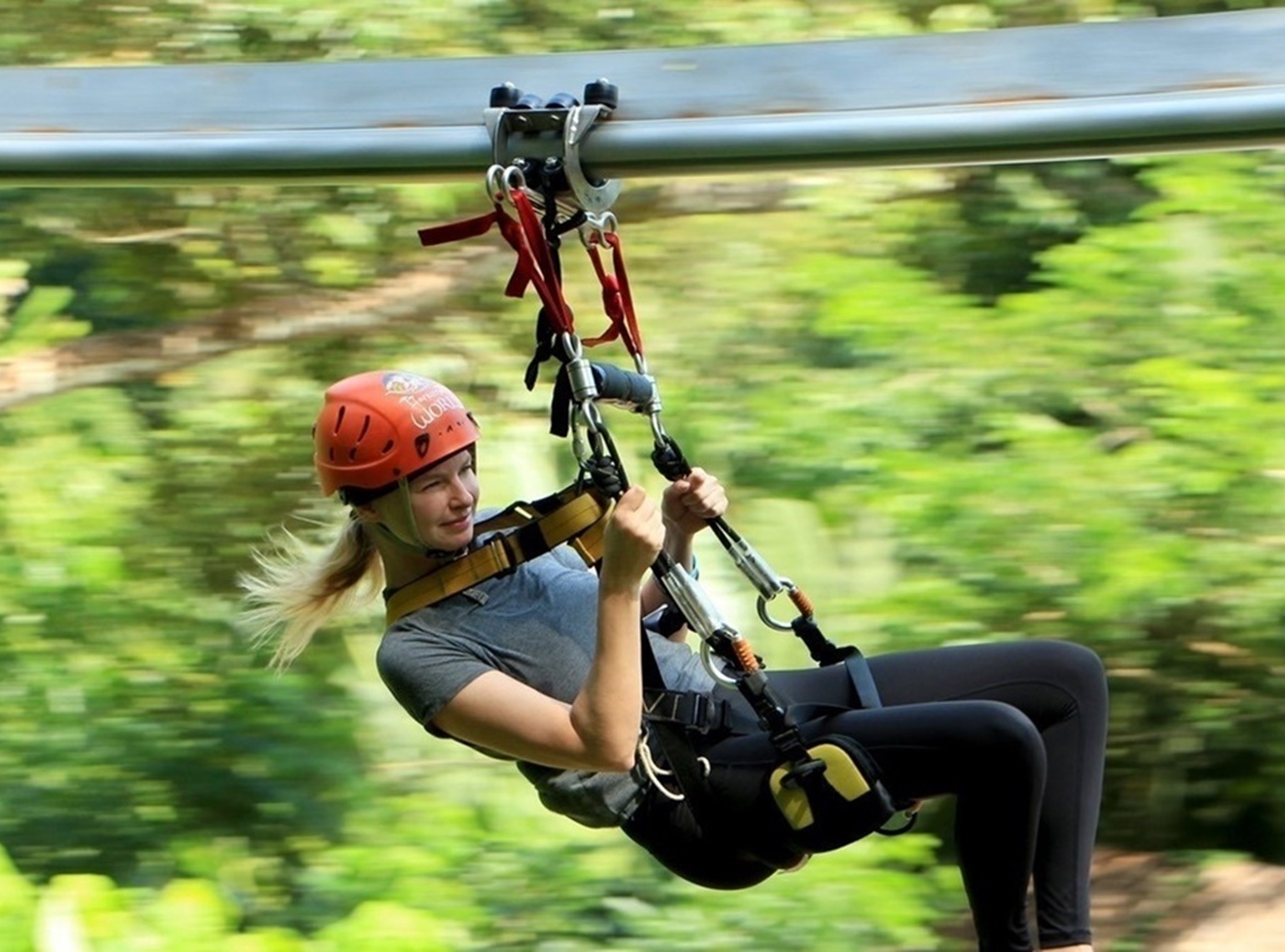 【絕對普吉．體驗射擊】叢林飛索冒險．飆速ATV．神仙半島絕美下午茶．幻多奇樂園．龍蝦餐5天